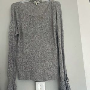 Lucky brand sweater top bell sleeve
